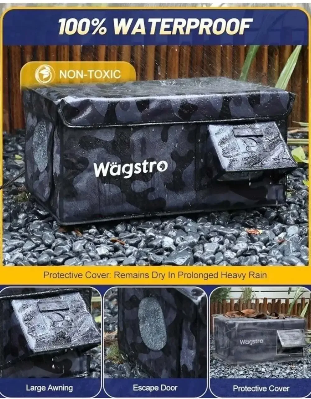 BRAND NEW Heated Outdoor Cat House – Waterproof & Insulated